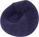 Scaun umflabil Albastru 83cm