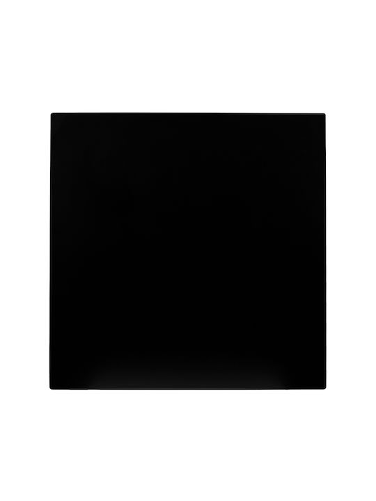 HomeMarkt Square Table Surface made of Particleboard Black 60x60cm HM5837.21 1pcs