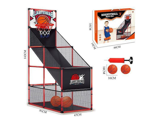 Indoor & Outdoor Basketball Hoop with Stand & Ball