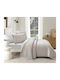Liolios Home Покривало King Size Бежов 260x240см