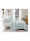 Liolios Home Tagesdecke King Size Aqua 260x240cm
