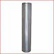 Single Wall Stainless Steel Chimney Pipe Inox Diameter 130mm 1m