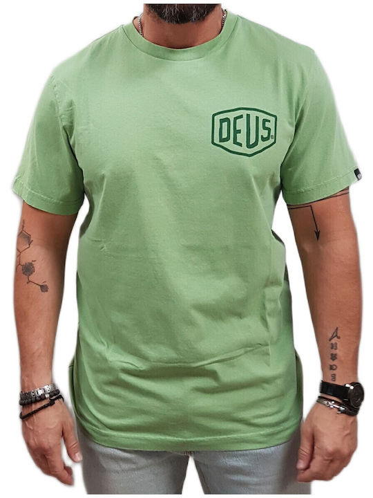 Deus Ex Machina Tokyo Address Blouse Tendril Green, Light Blue