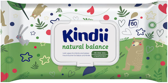 Baby Wipes Alcohol-Free & Parabens Free 60pcs