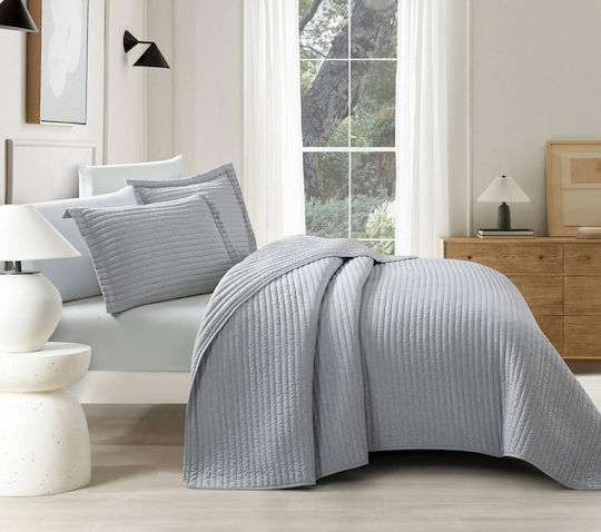 Liolios Home Σετ Quilted Lt Grey 50x70cm 000000002661