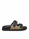 Women's Flat Sandals Flatforms in Black Color