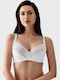 Bra without Padding Underwire White