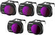 Set 5 Filtre Polarizante Nd Compatibile Dji Mavic Mini Mini 2/mini Se Inclusiv Nd4pl Nd8pl Nd16pl Nd32pl Nd64pl Laveta Profesională de Curățare Carcasă de Depozitare Neewer