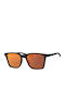 Paolo Moss Women's Sunglasses with Black Frame and Red Lens 2013071081