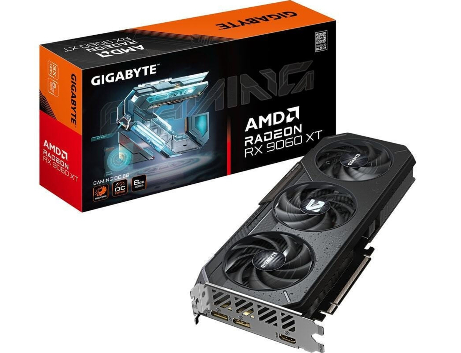 Gigabyte Radeon RX 9060 XT 16GB GDDR6 GAMING OC Κάρτα Γραφικών