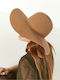 Wicker Women's Hat Brown