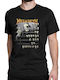 Megadeth Unisex Bedruckte Blusen Baumwoll Schwarz