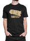 Nirvana Унисекс T-shirt Памучно Черно