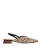 Γυναικείες Μπαλαρίνες Slingback σε Μπεζ Χρώμα