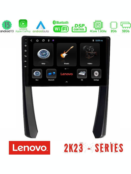 Lenovo Car Audio System for Porsche 911 / Cayman / Boxster 2005-2012 (Bluetooth/USB/WiFi/GPS/Apple-Carplay/Android-Auto) with Touch Screen 9"
