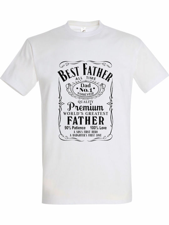 T-shirt Unisex " Best Father All Time Dad No.1 ...