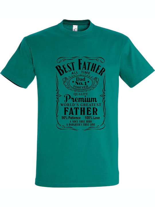 T-shirt Unisex " Best Father All Time Dad No.1 ...