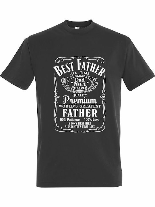 T-shirt Unisex " Best Father All Time Dad No.1 ...
