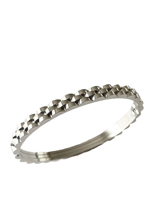 Theodora's Jewellery Men's Bracelet Handcuffs from Stainless Steel 18cm