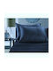 The Home Deco Factory Set Față de Pernă cu plic de acoperire Albastru marin 40x40cm.