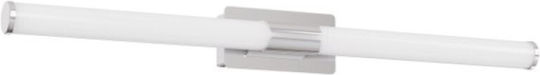 Spot Light Lamp Bathroom with Integrated LED and Natural White Light Silver
