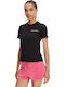 Damen Sportlich T-Shirt Black