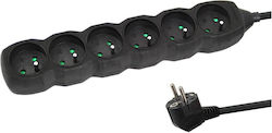 Esperanza ELK209K 6-Socket Power Strip with 1.5m Cable Esperanza ELK209K 6-Socket Power Strip with 1.5m Cable
