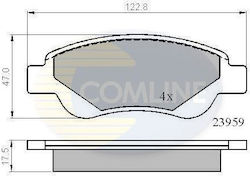 Set Discuri de Frână Față Toyota-citroen Cbp01552