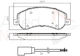 Front Brake Disc Set Ford Adb21512