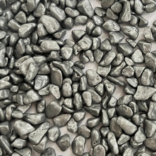 Epigasos Χαλίκι Ενυδρείου Ασημί Διάμετρο 1-3mm 0.5kg