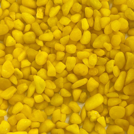 Epigasos Aquarium Gravel Yellow Diameter 1-3mm 0.5kg