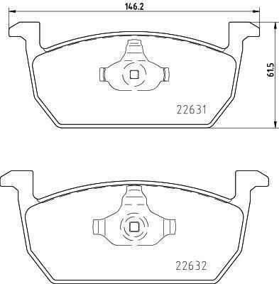 Brake Pads Front T-Roc Skoda Scala 2q0-698-151-e-pagid