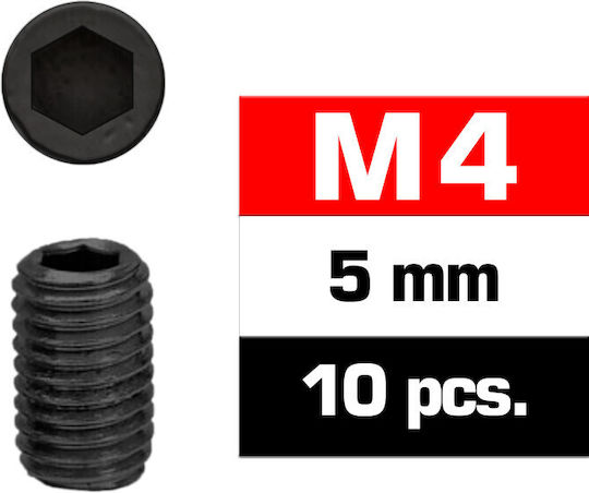 Ultimate Racing M4x5mm Set Screws 10 Pieces