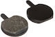 Set 2 Fibrax Ash927 Brake Disc Pads Omax Dsk-810 & Hayes Sole Semi-metallic Brown