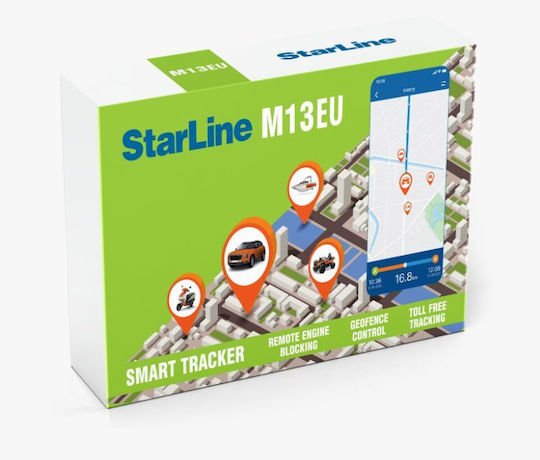 Starline GPS-Tracker M13 EUV2- ECO 4G/LTE / GSM für Autos IP65