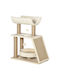 Pawhut Scratching Post Cat Trees Brown 60x30x76cm