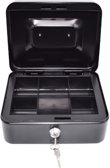 Metron Metallisches Kassenschublade 8'' 17x20x9 cm Schwarzes Metron
