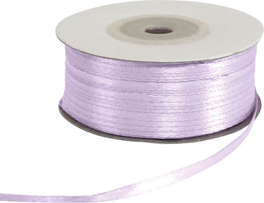 Open Lilac Satin Ribbon 100yd Double Face Width 3mm