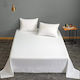 Kotonia Home Hotel Bettlaken 100% Baumwolle Percale Weiß 220x240 Cm
