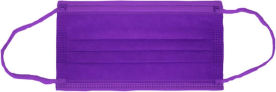 Dr Mayer Mască de protecție De unică folosință Chirurgie Violet 50buc