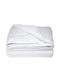 Kotonia Home Husă de pătură cu Umplutură Microfiber Semi-dublu 180x200cm Alb 150 g/mp²Gsm