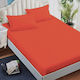 Kotonia Home Protective Cover Single Orange 100x200+20cm