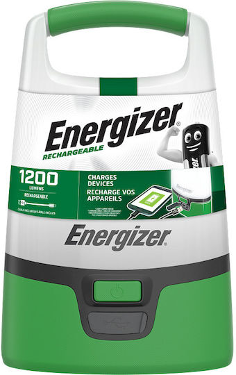 Energizer Rechargeable Flashlight LED with Maximum Brightness 1200lm