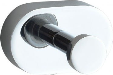 Inter Ceramic Кука Баня Единично с винтове Сребрист
