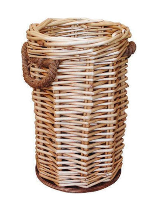 Atmosphera Decorative Basket Wicker Brown 25x25...