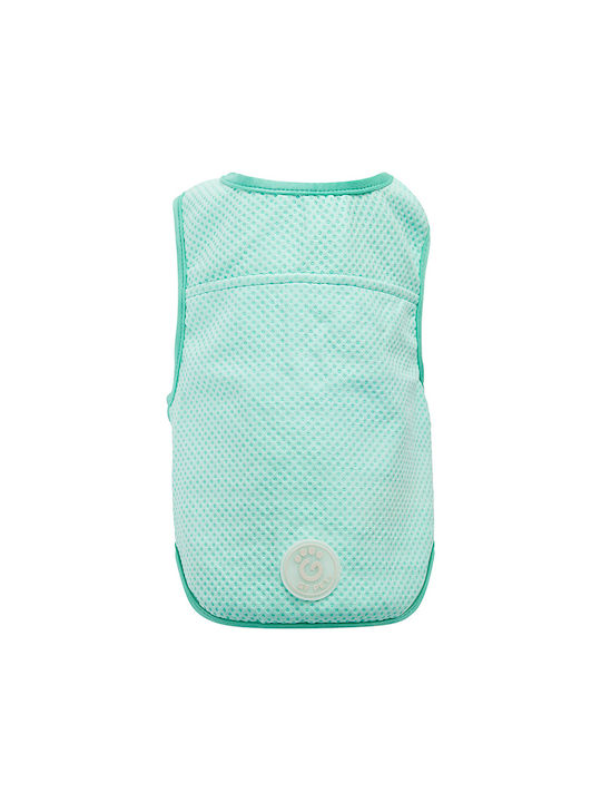 Gf Pet Cooling Vest Turquoise Dog Coat