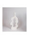 Decorative Vase White 21x6x45cm