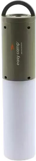 Easy Camp Lupin Led Rechargeable Lantern for Camping with Flashlight & Powerbank Khaki