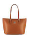 Leather Women's Bag Shoulder Tabac Brown