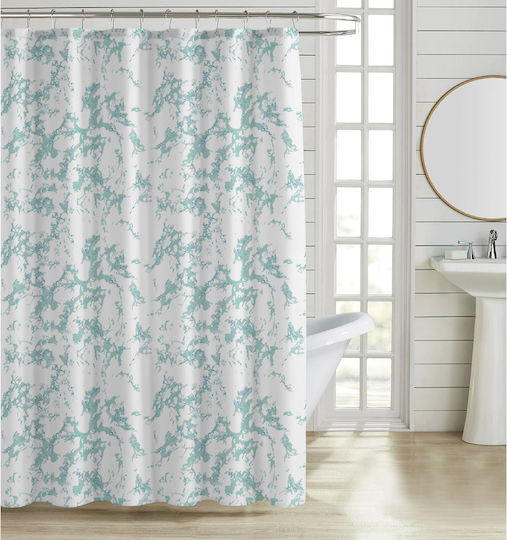 Ankor Κουρτίνα Μπάνιου 180x180cm Τυρκουάζ Ankor Κουρτίνα Μπάνιου 180x180cm Τυρκουάζ